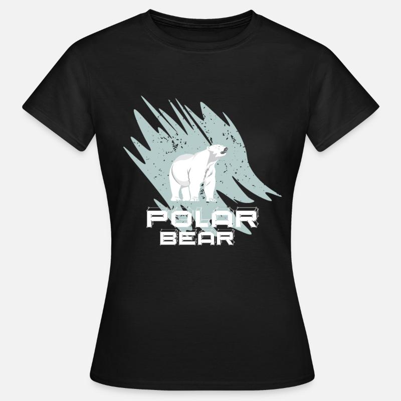 Polar bear - Women's T-Shirt - black