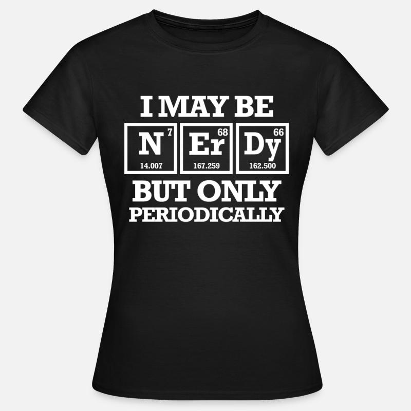 Science nerd gift - Women's T-Shirt - black