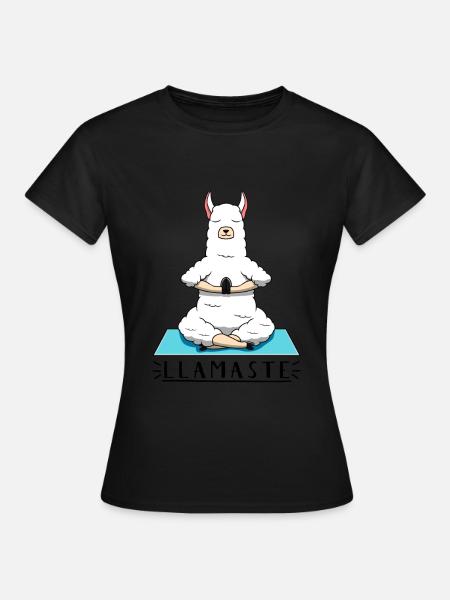 Lama Lama - T-shirt Femme - noir