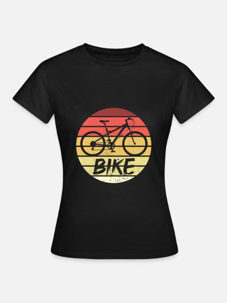 Faire du vélo - T-shirt Femme - noir