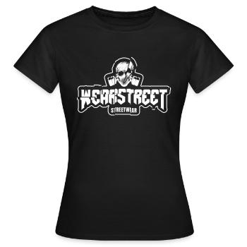 Anti Label - Women's T-Shirt - black - Front - AI Model Female 172 dark (172cm)