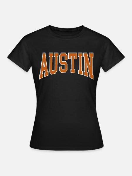Austin - Frauen T-Shirt - Schwarz