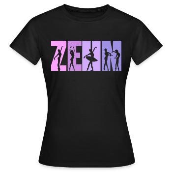 10. Geburtstag Mädchen 10 Jahre Ballet Ballerina - Frauen T-Shirt - Schwarz - Vorne - AI Model Female 172 dark (172cm)