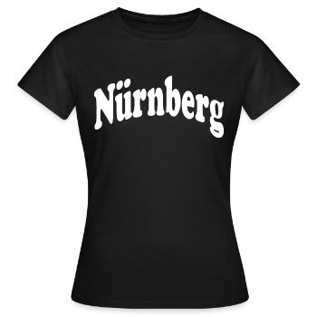 Nuremberg - Women's T-Shirt - black - Front - AI Model Female 172 dark (172cm)
