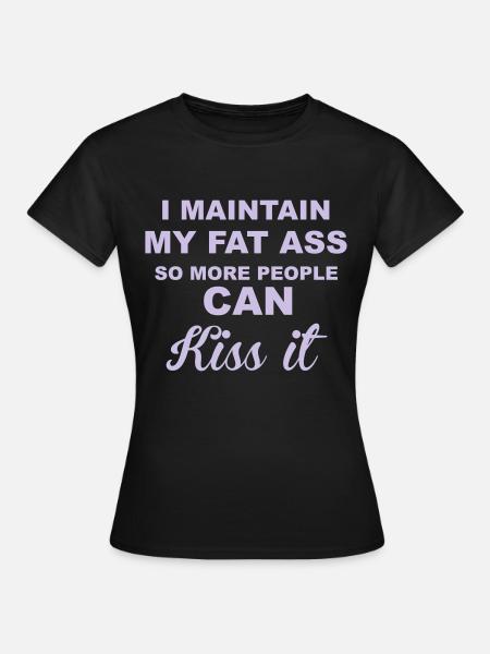 Fat Ass - Women's T-Shirt - black