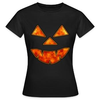Halloween - T-shirt Femme - noir - Devant - AI Model Female 172 dark (172cm)