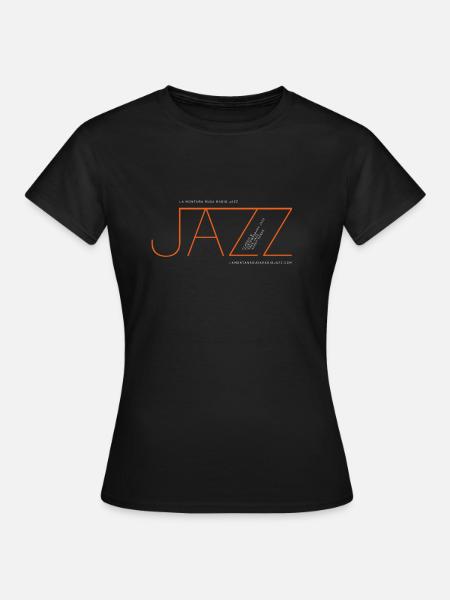 Jazz at La Montaña Rusa Radio Jazz - Women's T-Shirt - black