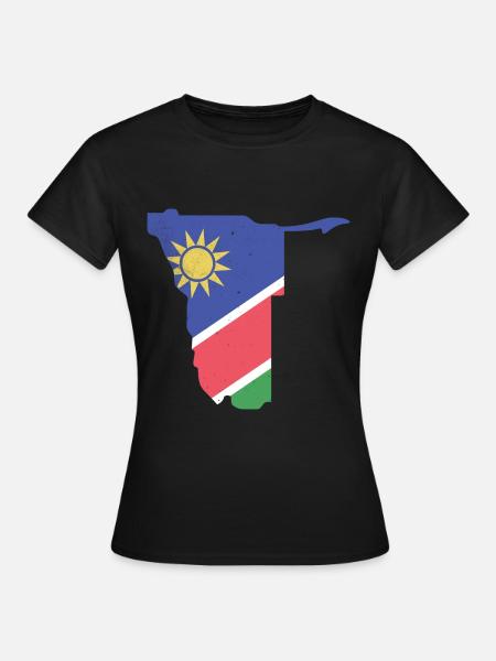 Namibia - Frauen T-Shirt - Schwarz