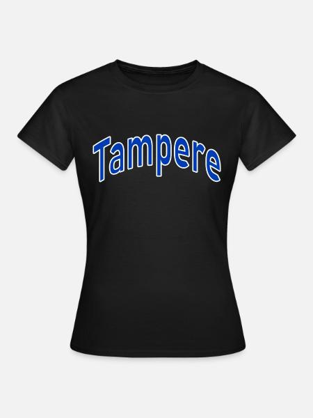 Tampere - Frauen T-Shirt - Schwarz