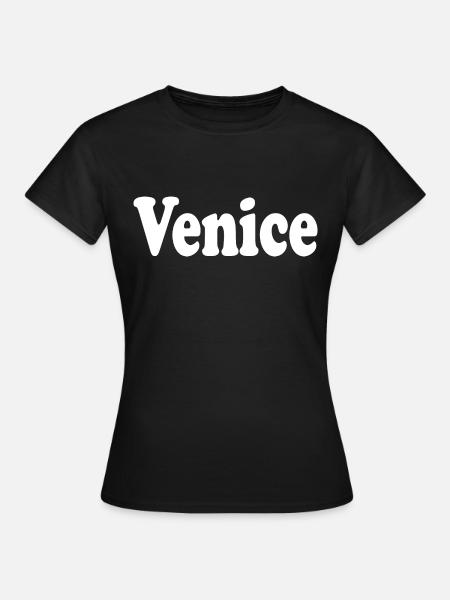 venice - Frauen T-Shirt - Schwarz