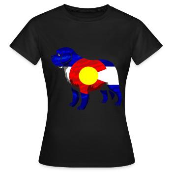 Colorado Colorado Hemd Colorado Liebhabergeschenk - Frauen T-Shirt - Schwarz - Vorne - AI Model Female 172 dark (172cm)