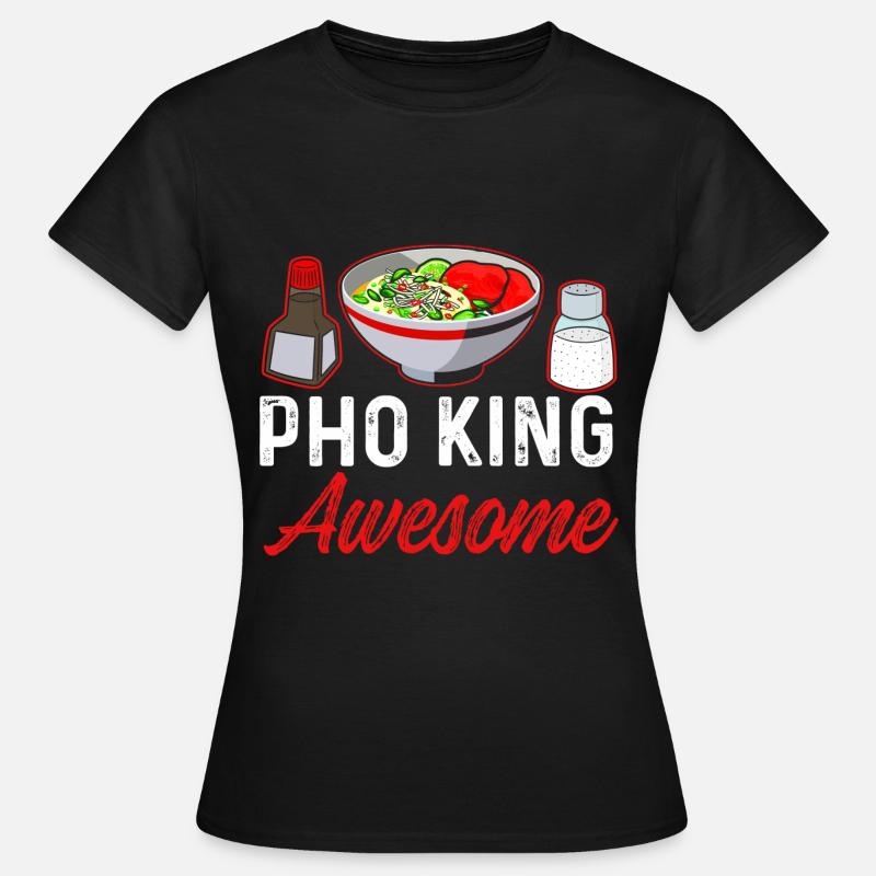 Pho-Roi - T-shirt Femme - noir