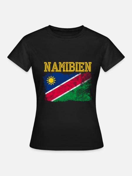 Namibia - Frauen T-Shirt - Schwarz