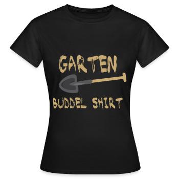 Jardinier - T-shirt Femme - noir - Devant - AI Model Female 172 dark (172cm)