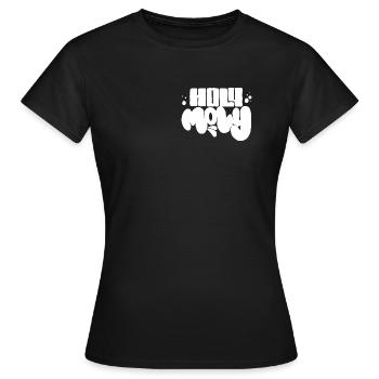 Sainte Moly - T-shirt Femme - noir - Devant - AI Model Female 172 dark (172cm)