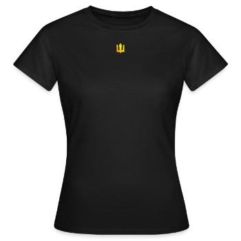 Trident Ukraine ukrainian trident - Women's T-Shirt - black - Front - AI Model Female 172 dark (172cm)