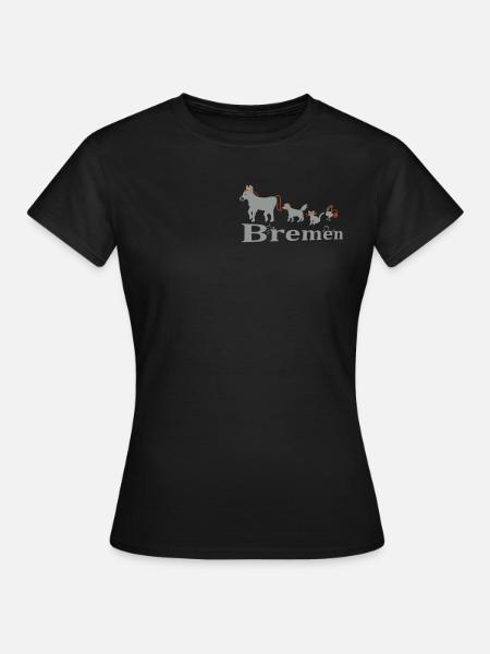 Bremen - Frauen T-Shirt - Schwarz
