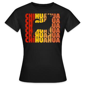 Chihuahua Chihuahua Chihuahua Chihuahua - T-shirt Femme - noir - Devant - AI Model Female 172 dark (172cm)