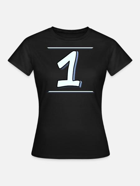 Eins Team - Frauen T-Shirt - Schwarz