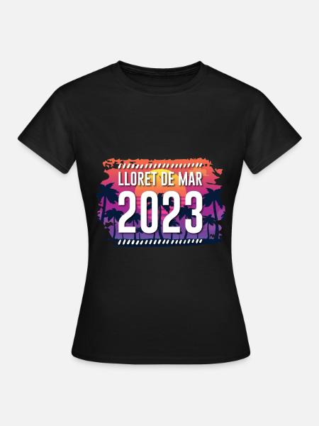 Lloret De Mar 2023 - Frauen T-Shirt - Schwarz