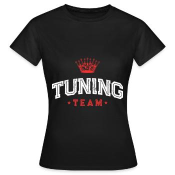 Équipe de tuning - T-shirt Femme - noir - Devant - AI Model Female 172 dark (172cm)
