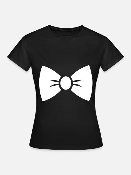 Bow Tie Gentleman - Frauen T-Shirt - Schwarz