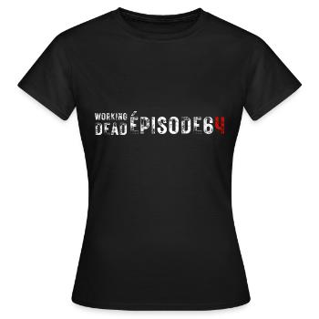 réforme des retraites manifestation - T-shirt Femme - noir - Devant - AI Model Female 172 dark (172cm)