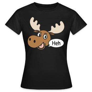 Orignal amusé - T-shirt Femme - noir - Devant - AI Model Female 172 dark (172cm)