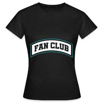 Membre du Fan Club - T-shirt Femme - noir - Devant - AI Model Female 172 dark (172cm)