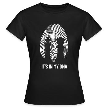 Jeu de société Chess King Rook Matt Checkers - T-shirt Femme - noir - Devant - AI Model Female 172 dark (172cm)