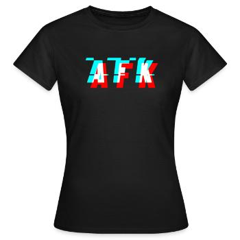 Jeux Jouer des ordinateurs PC jouer cadeau - T-shirt Femme - noir - Devant - AI Model Female 172 dark (172cm)