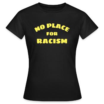 Racisme Droits de l’homme - T-shirt Femme - noir - Devant - AI Model Female 172 dark (172cm)