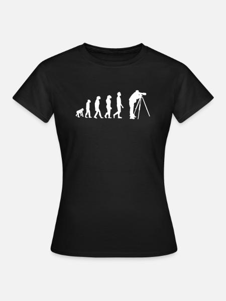 Fernrohr - Frauen T-Shirt - Schwarz