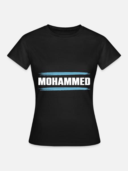 Mohammed - Frauen T-Shirt - Schwarz