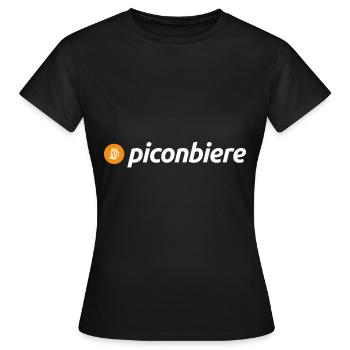 Picon-Bier - Frauen T-Shirt - Schwarz - Vorne - AI Model Female 172 dark (172cm)