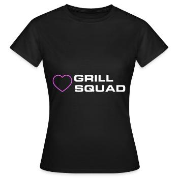 Grill Squad - Frauen T-Shirt - Schwarz - Vorne - AI Model Female 172 dark (172cm)