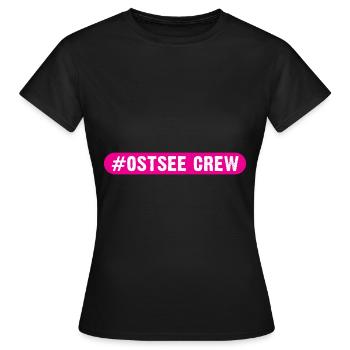 Équipage de la mer Baltique - T-shirt Femme - noir - Devant - AI Model Female 172 dark (172cm)