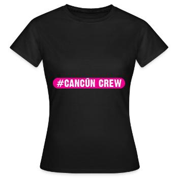 Cancun Crew - Frauen T-Shirt - Schwarz - Vorne - AI Model Female 172 dark (172cm)