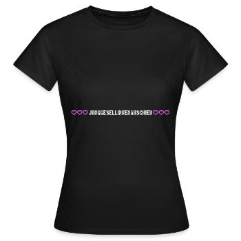 Hen Party Sweetheart - Women's T-Shirt - black - Front - AI Model Female 172 dark (172cm)