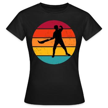 Pelote Femmes Basque Pelote Hommes Pelote vasca - T-shirt Femme - noir - Devant - AI Model Female 172 dark (172cm)