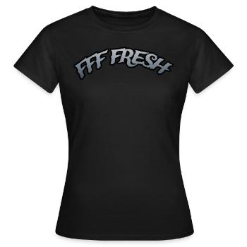 FFF FRESH - Women's T-Shirt - black - Front - AI Model Female 172 dark (172cm)