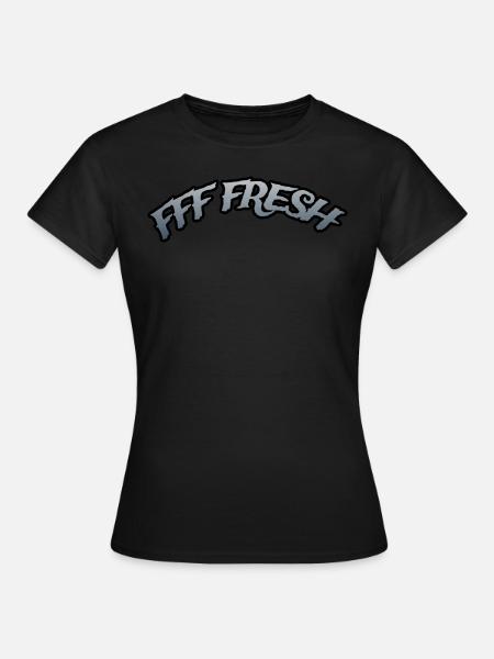 FFF FRAIS - T-shirt Femme - noir