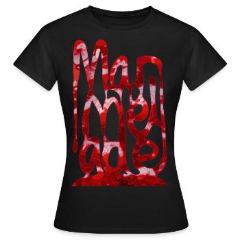 Marmelade Erdbeere - Frauen T-Shirt - Schwarz - Vorne - AI Model Female 172 dark (172cm)