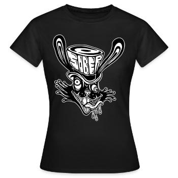 Lapin Sobre - T-shirt Femme - noir - Devant - AI Model Female 172 dark (172cm)