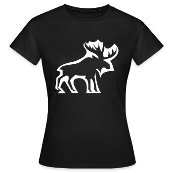 élan - T-shirt Femme - noir - Devant - AI Model Female 172 dark (172cm)