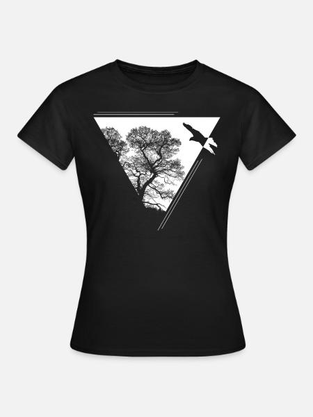 Natuurbehoud - Vrouwen T-shirt - zwart