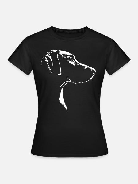 Magyar Vizsla Dog Psy Vischel Wilsigns - Koszulka damska - czarny