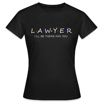 ADMINISTRATIVE LAW REGISTRY COURT JUSTICE GIFT - Women's T-Shirt - black - Front - AI Model Female 172 dark (172cm)