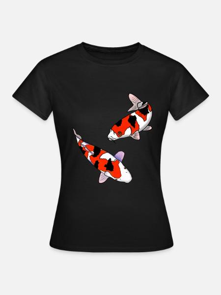 Carpes koi - T-shirt Femme - noir