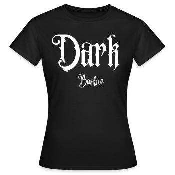 Dark Barbiegirl - T-shirt Femme - noir - Devant - AI Model Female 172 dark (172cm)